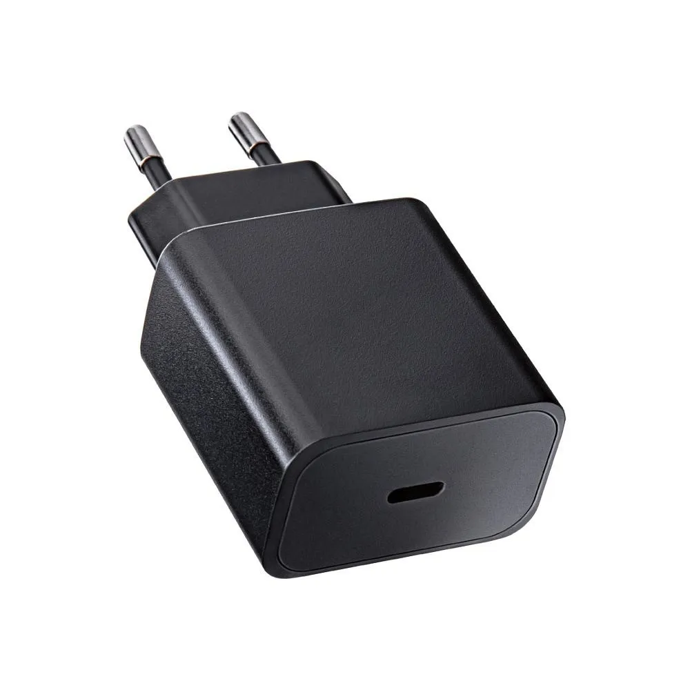 BLUE STAR utazó töltő, C-típus + C-típus–Lightning kábel, PD, QC 4.0, 3 A, 20 W, TFB-TC-20WPD, fekete - Image 11