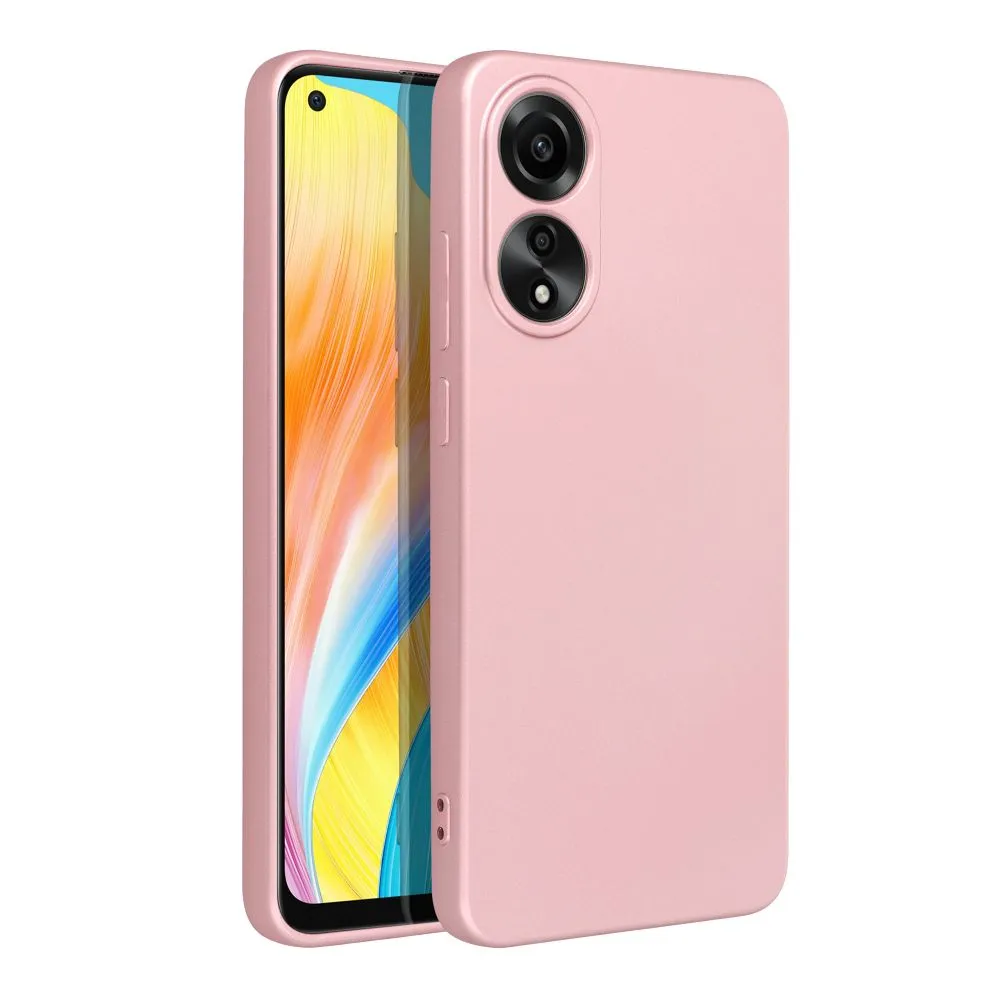METALLIC Case for OPPO A78 4G pink - Image 2
