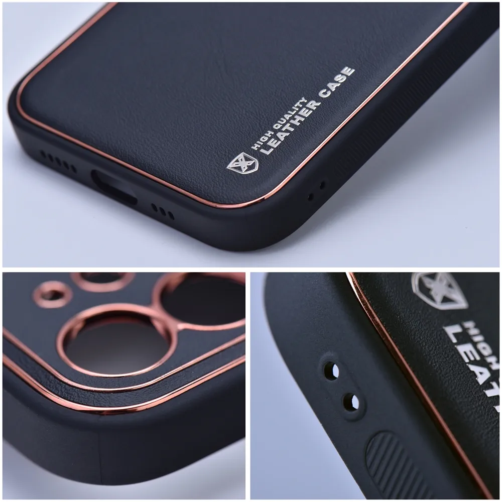 LEATHER case for SAMSUNG S24 black - Image 4