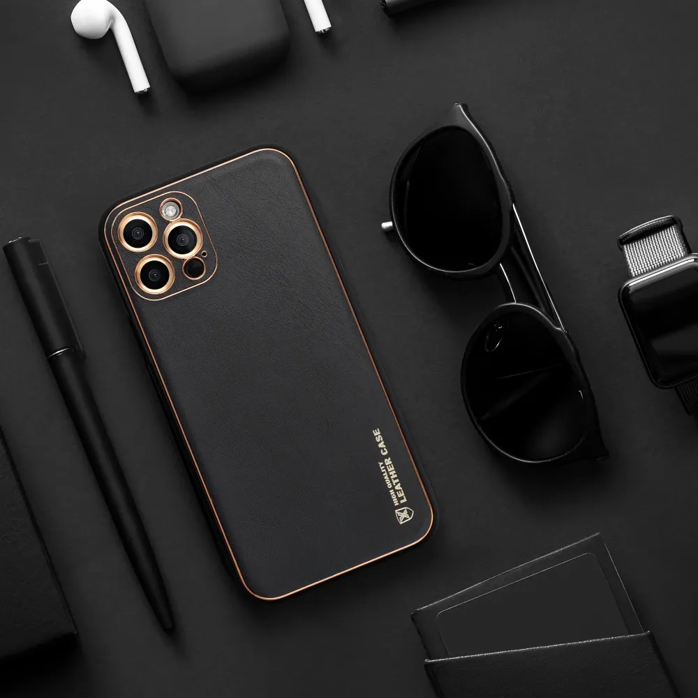 LEATHER case for SAMSUNG S24 Plus black - Image 6