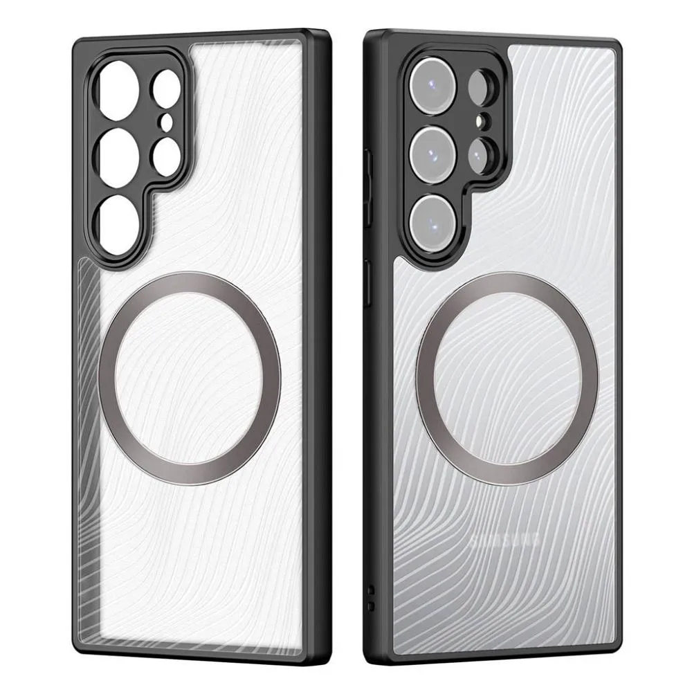 DUX DUCIS case AIMO MAG compatible with MagSafe for SAMSUNG S23 Ultra black - Image 2