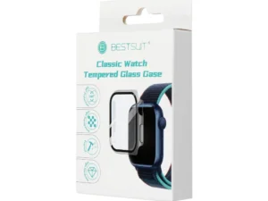 Bestsuit Case with Hybrid Glass for Apple Watch Ultra/Ultra 2 49mm - black