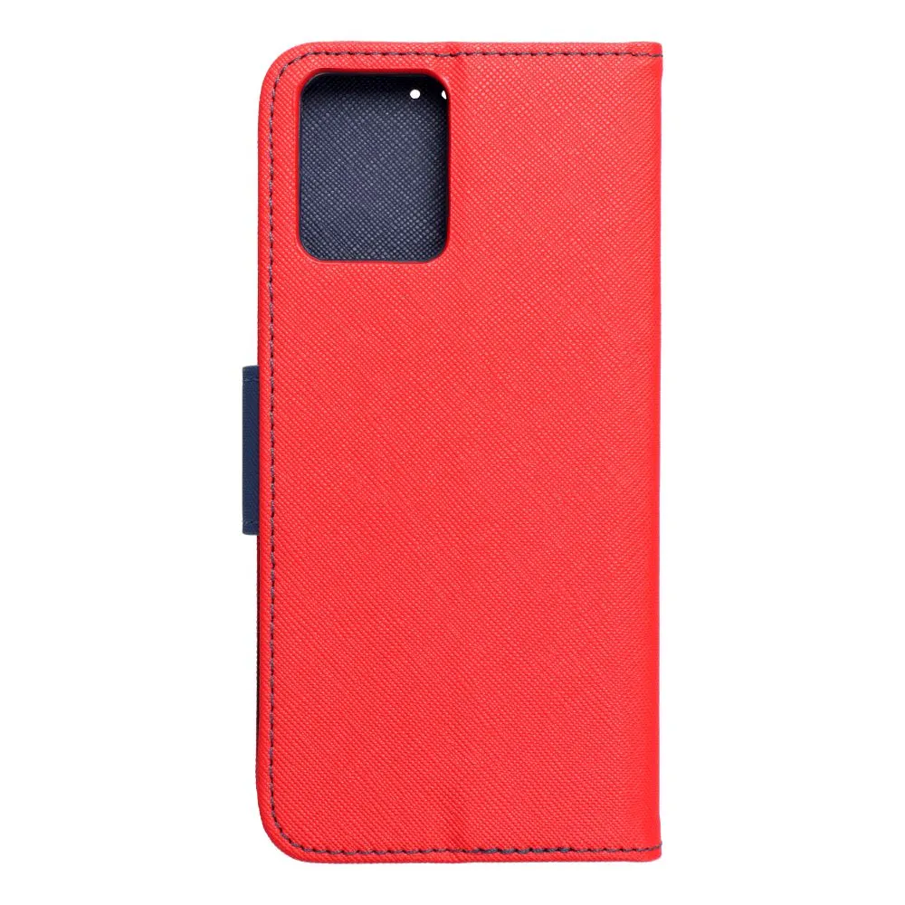 FANCY Book case for MOTOROLA MOTO G14 red / navy - Image 2