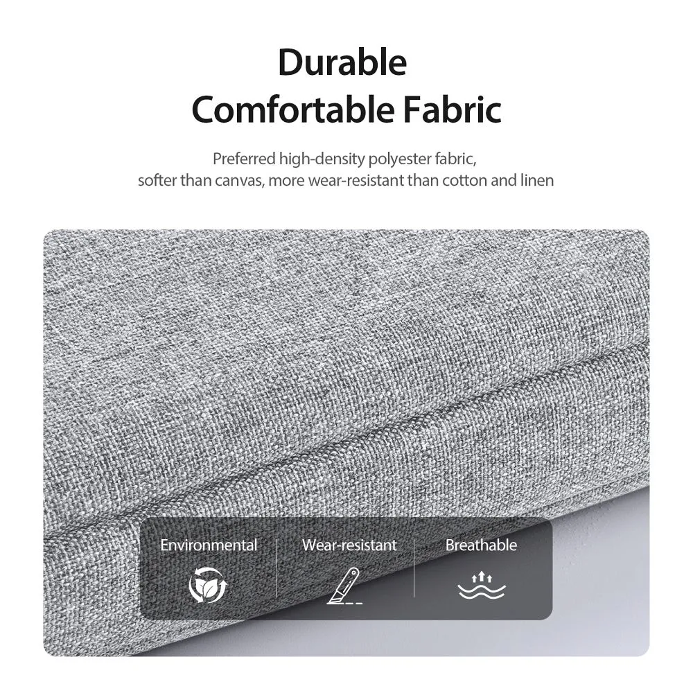 DUX DUCIS bag LBTC for laptop 15.5-16" Horizontal Handbag light grey - Image 11