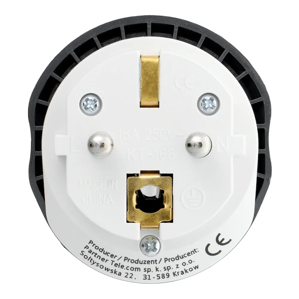 BLUE STAR travel adapter GO TO Europe (Type E) 16A white - Image 11