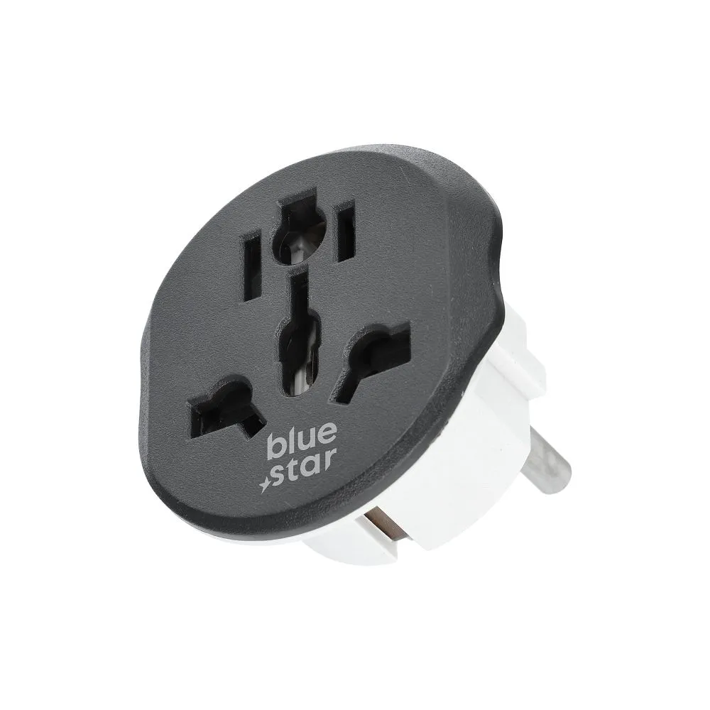 BLUE STAR travel adapter GO TO Europe (Type E) 16A white - Image 4