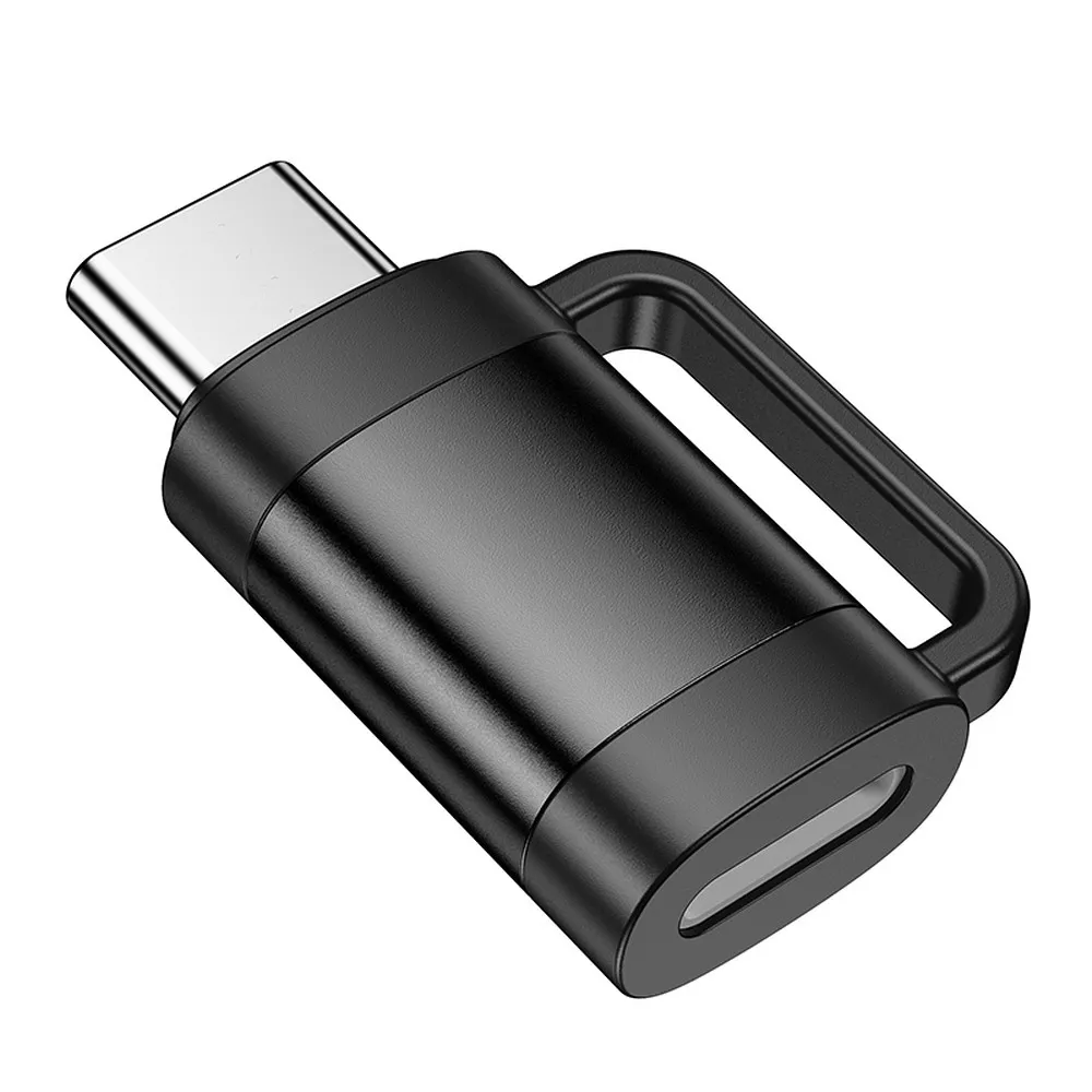 HOCO adapter OTG Type C (male) to Lightning (female) 3A UA31E black - Image 3
