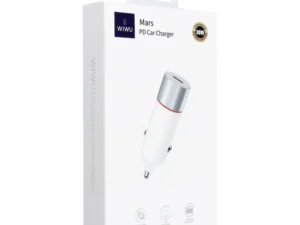 WiWU - Car Charger Mars Series Wi-QC021 30W PD+QC 1xUSB C - white