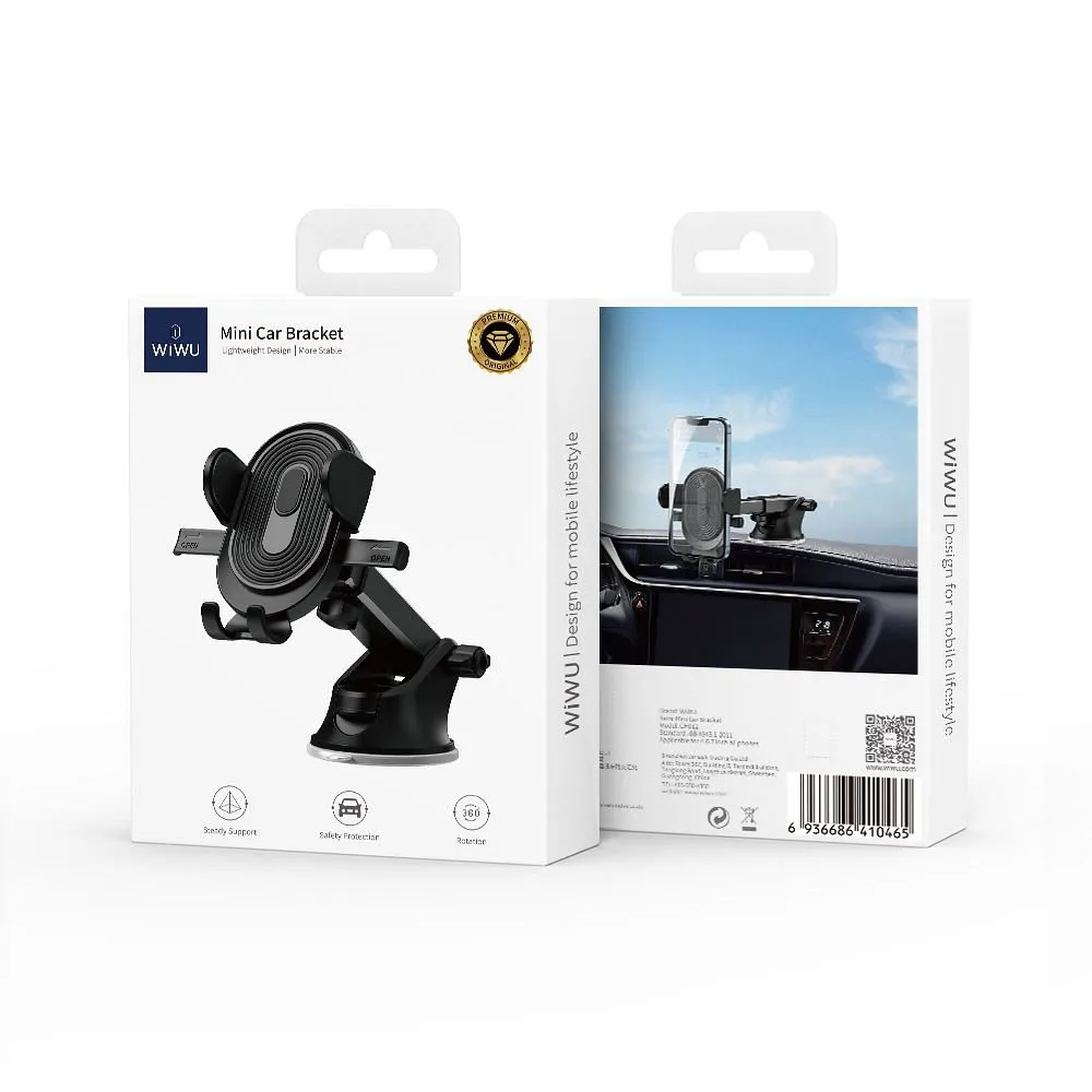 WiWU - Universal Car Holder CH012 with Suction Cup - Image 10