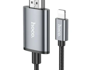 HOCO cable Lightning to HDMI 1080p UA27 2 m metal gray