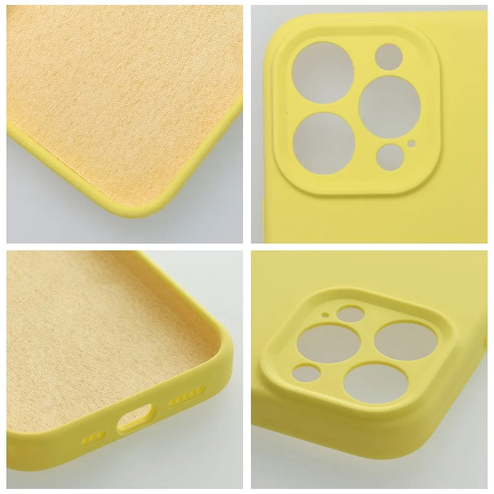 Case SILICONE 2mm for IPHONE 15 lemon - Image 3