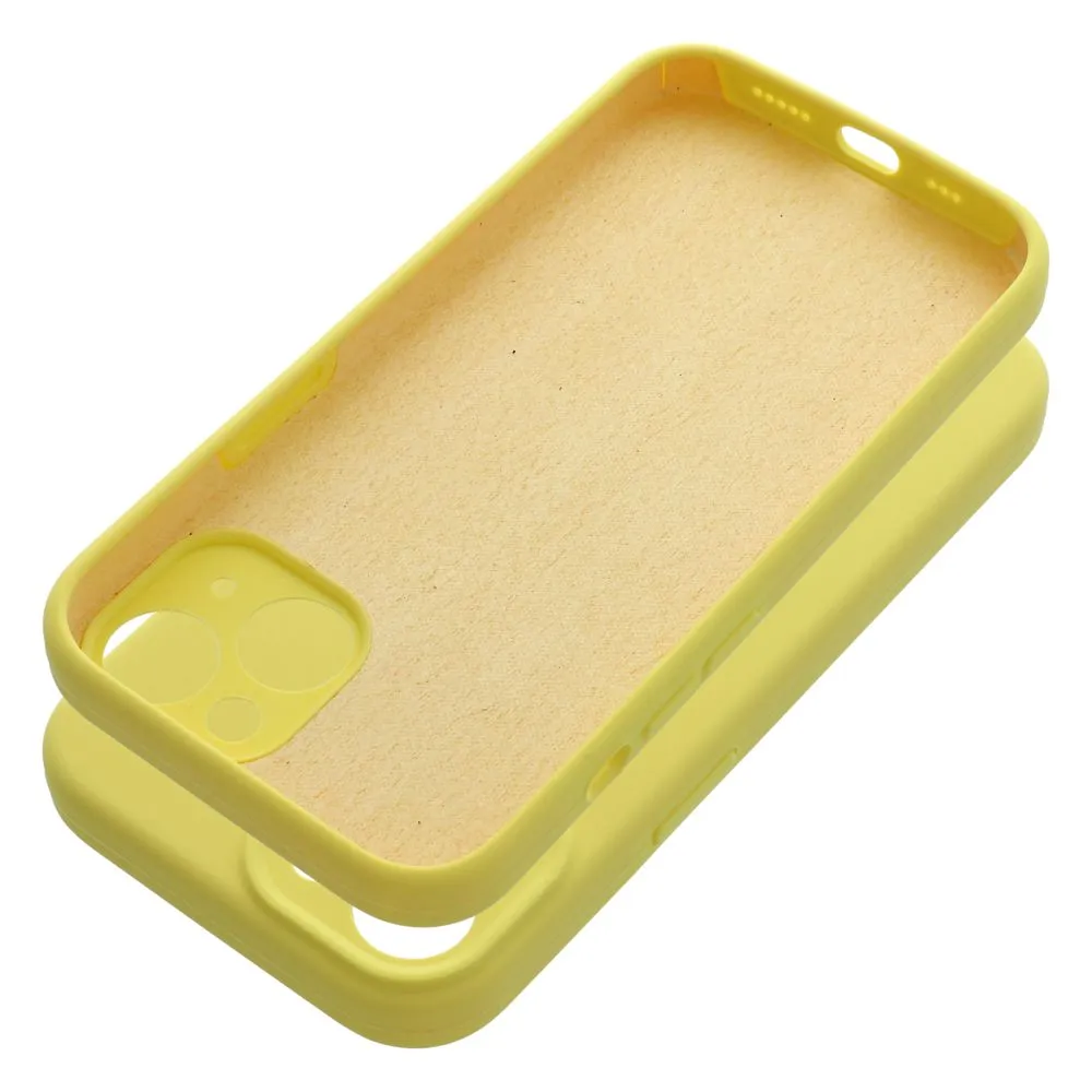 Case SILICONE 2mm for IPHONE 15 lemon - Image 2