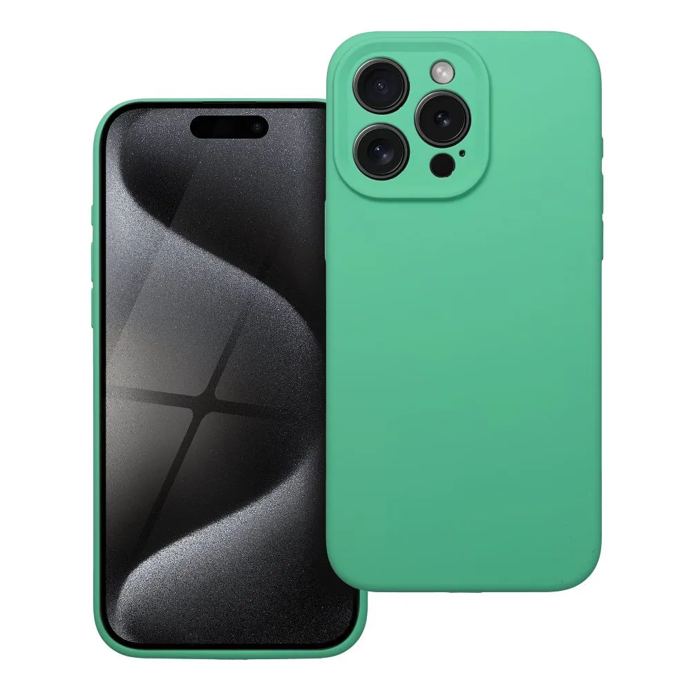Case SILICONE 2mm for IPHONE 15 Pro Max mint - Image 2