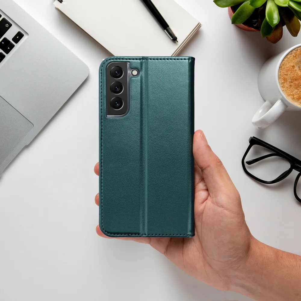 SMART MAGNETO Book case for SAMSUNG M15 dark green - Image 7
