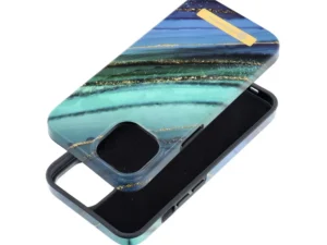 FORCELL F-PROTECT Mirage case compatible with MagSafe for IPHONE 14 jade marble