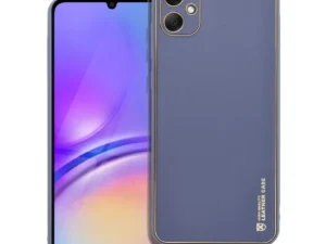 LEATHER case for SAMSUNG A05 blue