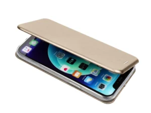 ELEGANCE book case for SAMSUNG A35 gold