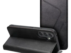FORCELL F-PROTECT RFID Blocker book case for SAMSUNG A54 black