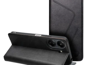 FORCELL F-PROTECT RFID Blocker book case for XIAOMI Redmi 13c / POCO C65 black