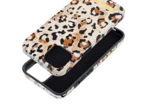FORCELL F-PROTECT Mirage case compatible with MagSafe for IPHONE 14 wild panther