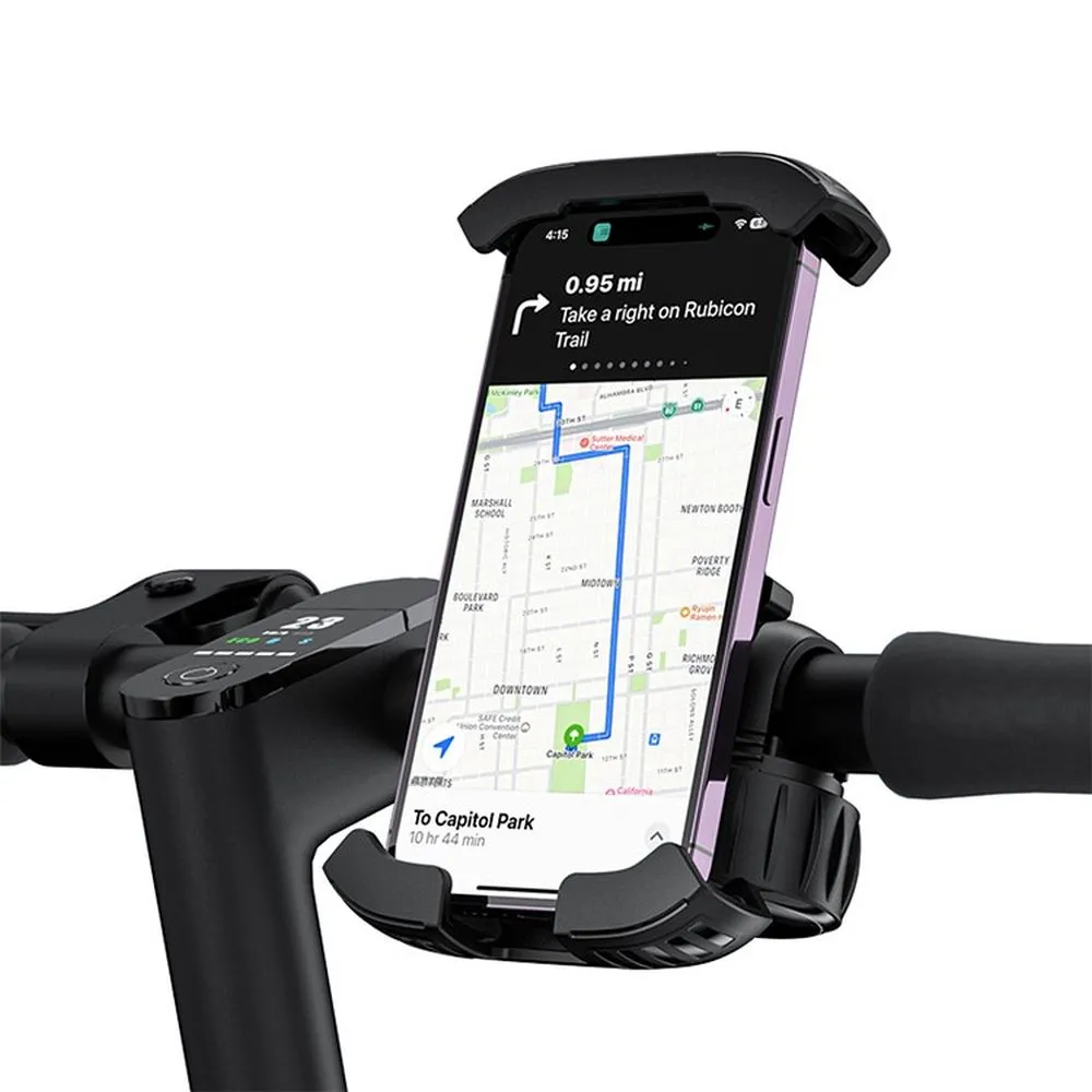 BASEUS bicycle / motorcycle holder for handlebar QuickGo C40561500113-00/BS-CM024 black - Image 13