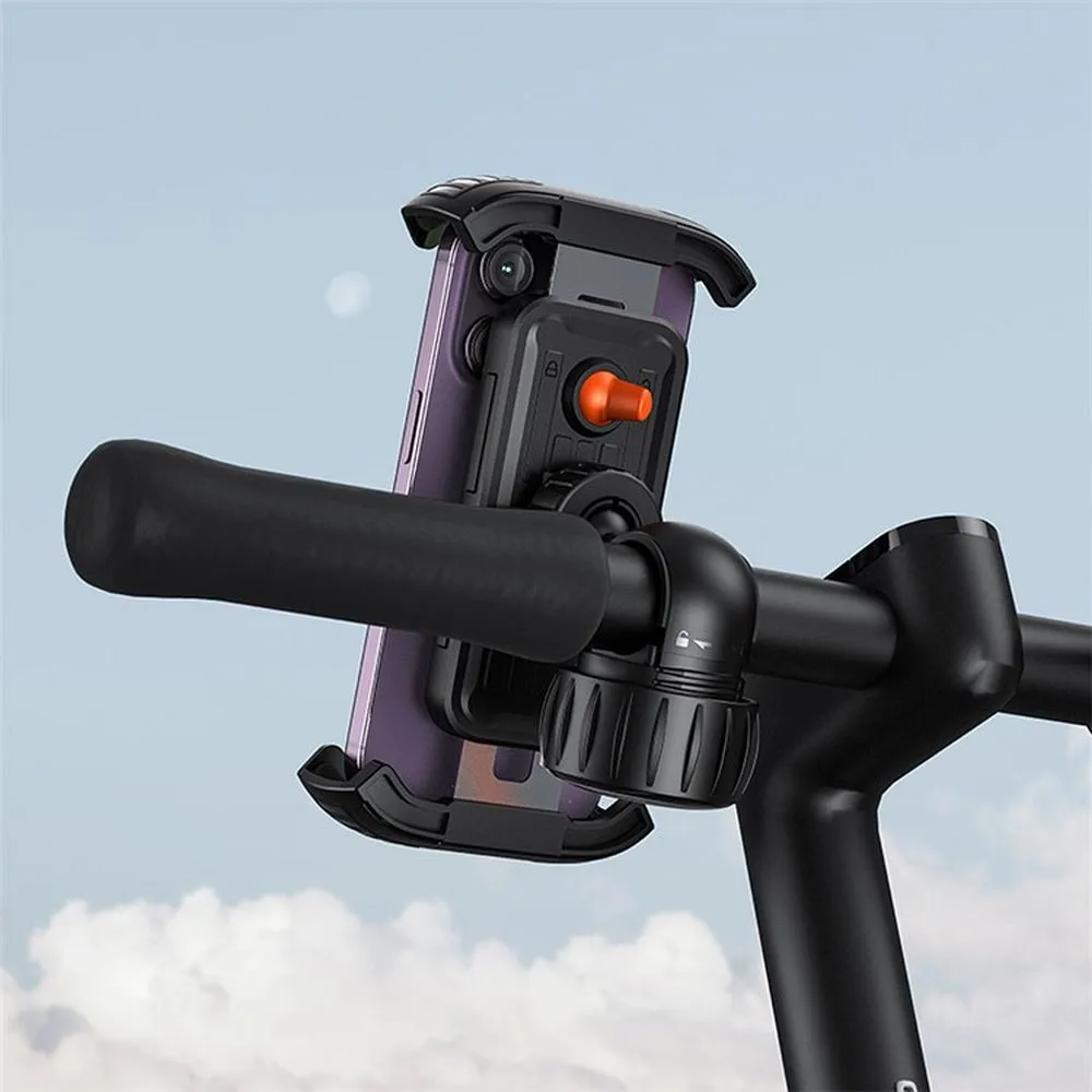 BASEUS bicycle / motorcycle holder for handlebar QuickGo C40561500113-00/BS-CM024 black - Image 4