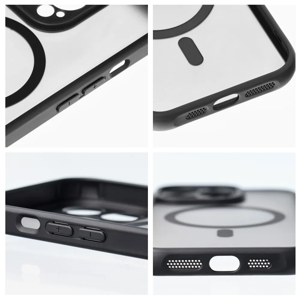 FULL MATTE MAG COVER case compatible with MagSafe for IPHONE 13 Pro black - Image 4