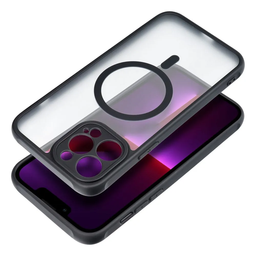 FULL MATTE MAG COVER case compatible with MagSafe for IPHONE 13 Pro black - Image 2