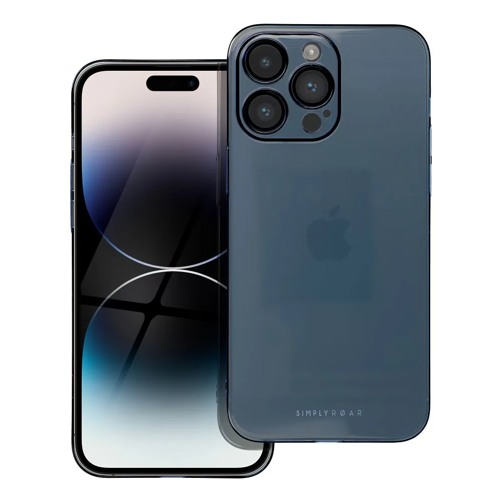 Roar Pure Simple Fit Case - for iPhone 14 Pro Max navy