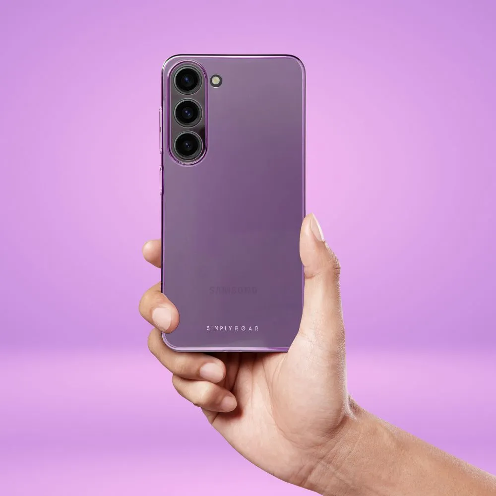 Roar Pure Simple Fit Case - for Samsung Galaxy S23 purple - Image 3