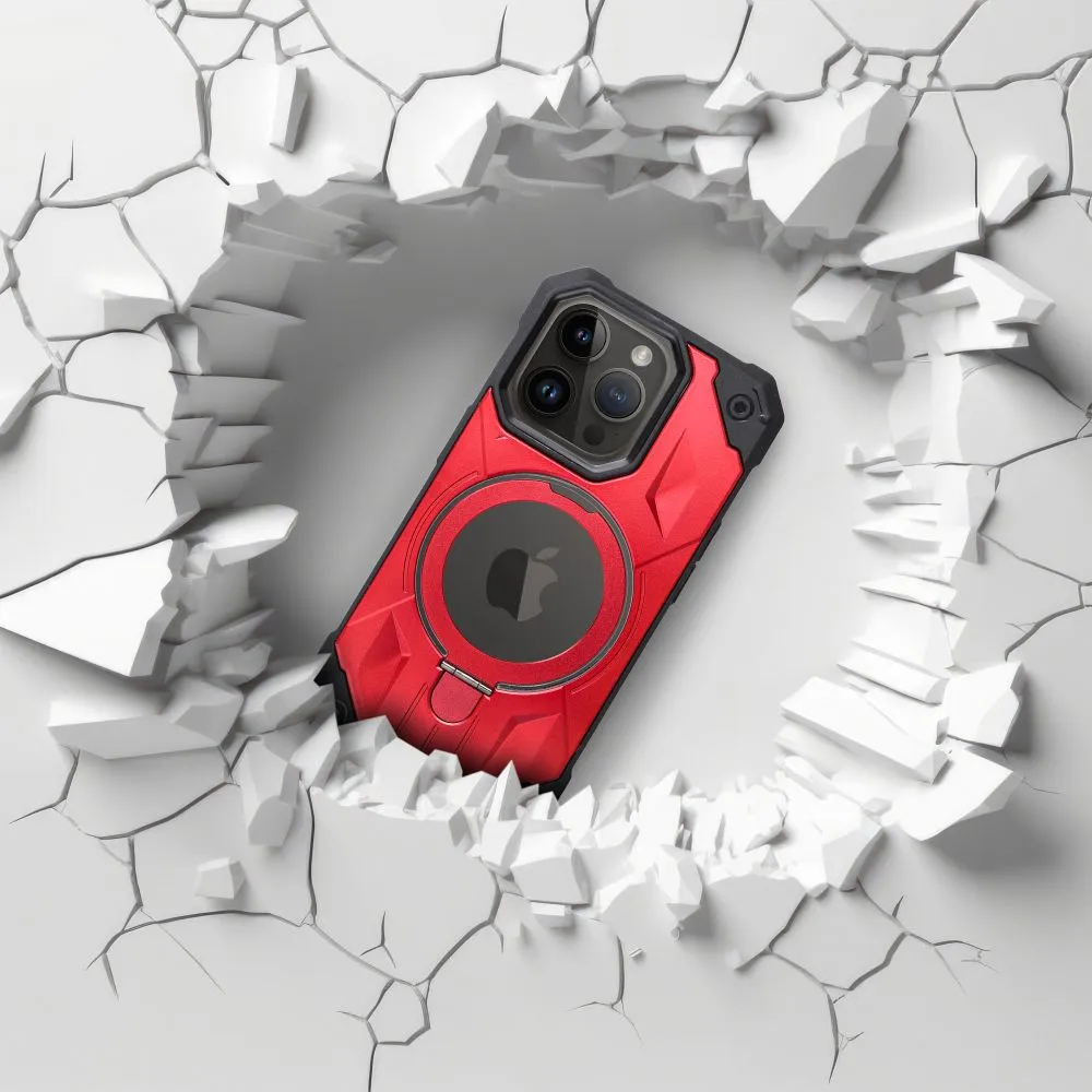 ARMOR MAG COVER case compatible with MagSafe for IPHONE 14 Pro red - Image 6