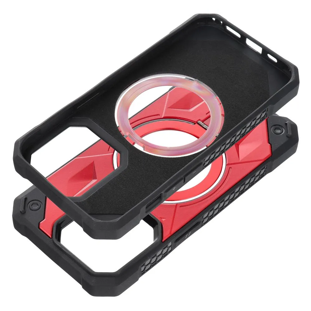 ARMOR MAG COVER case compatible with MagSafe for IPHONE 14 Pro red - Image 4