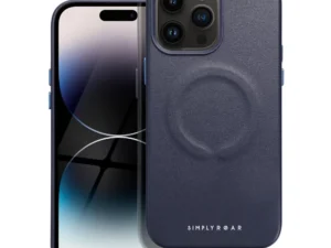 Roar Leather Mag Case - for iPhone 14 Pro Max  navy