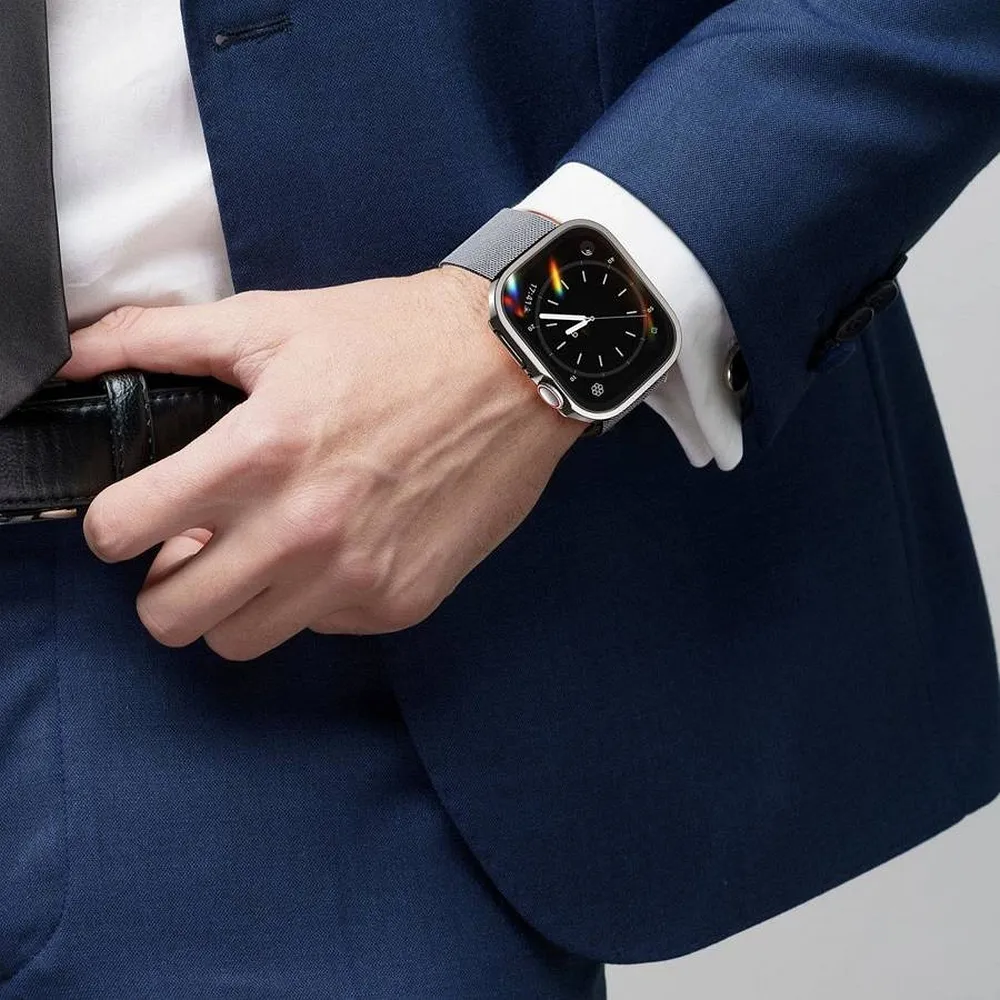 DUX DUCIS case HAMO with protective glass for Apple Watch 7 / 8 / 9 41 mm black - Image 5