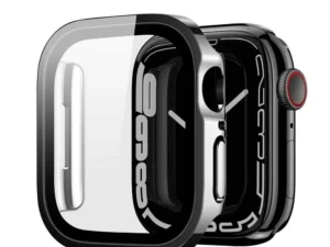 DUX DUCIS case HAMO with protective glass for Apple Watch 7 / 8 / 9 41 mm black