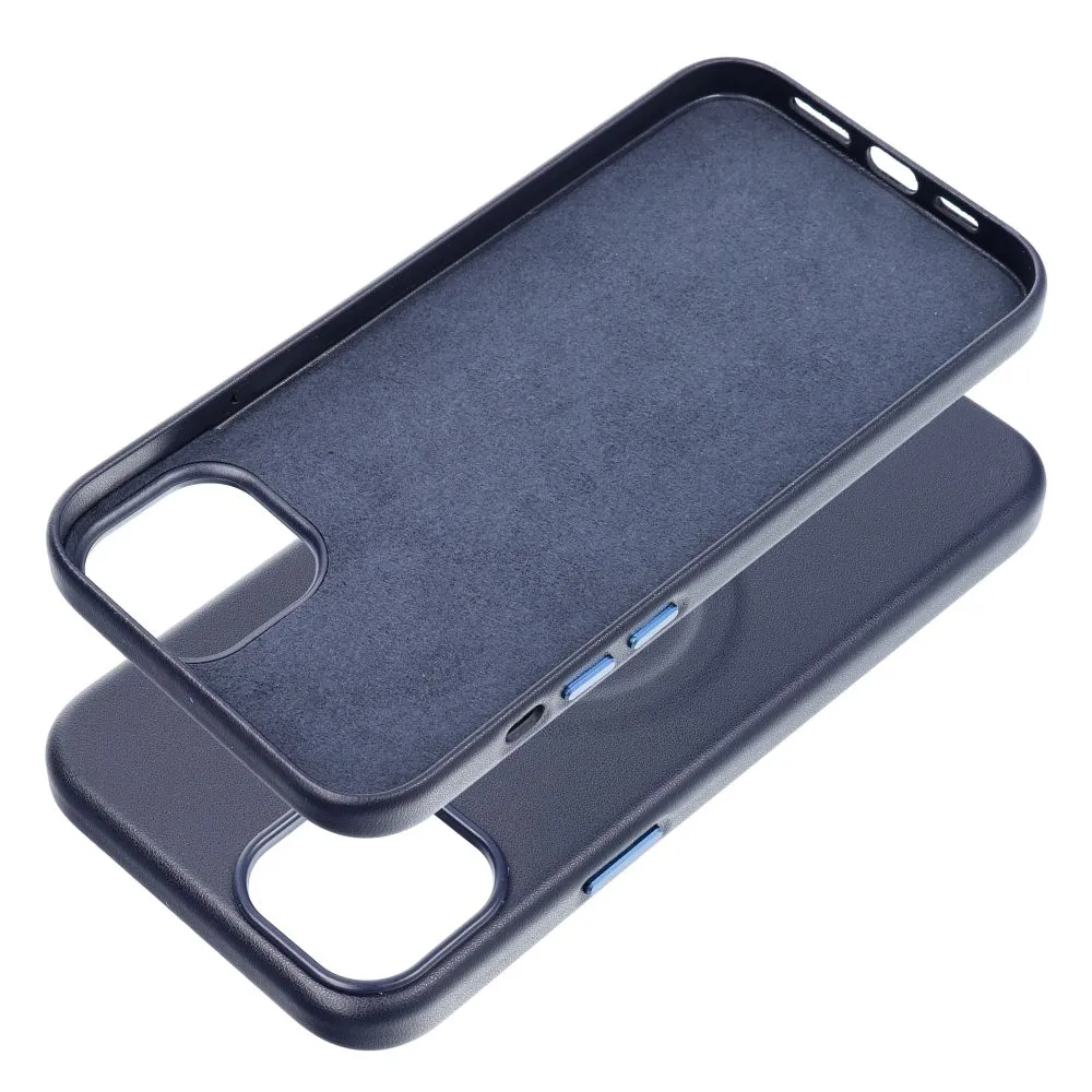 Roar Leather Mag Case - for iPhone 15 Plus navy - Image 3