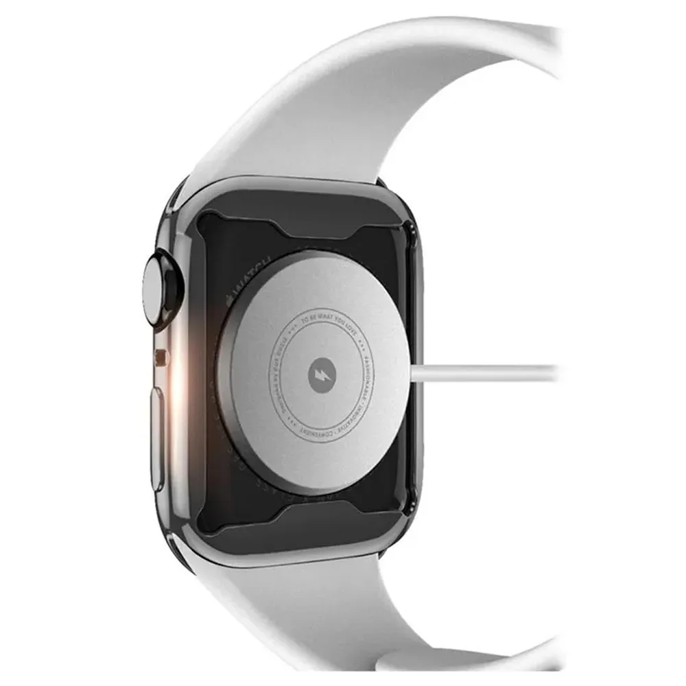 DUX DUCIS case SAMO protective with glass for Apple Watch 7 / 8 / 9 41 mm black - Image 3