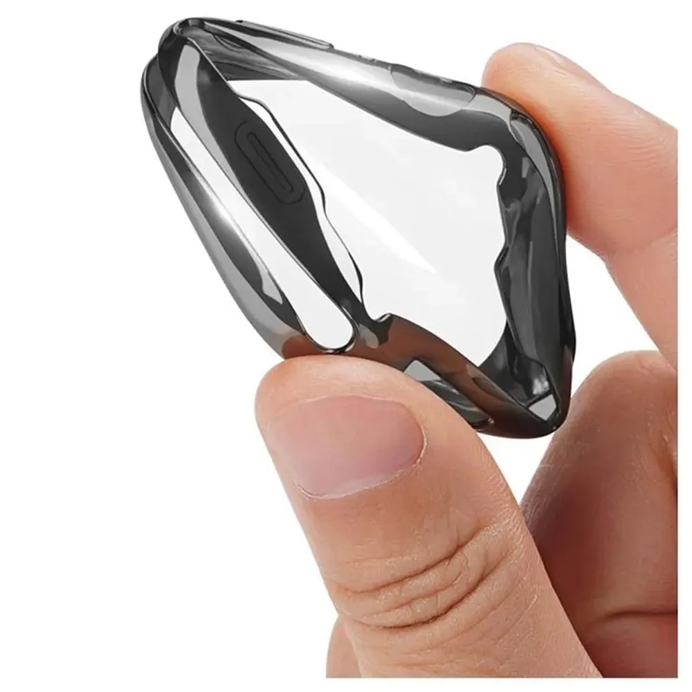 DUX DUCIS case SAMO protective with glass for Apple Watch 7 / 8 / 9 41 mm black - Image 5