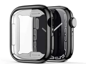 DUX DUCIS case SAMO protective with glass for Apple Watch 7 / 8 / 9 45 mm black