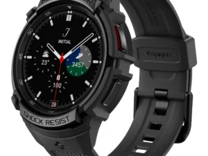 SPIGEN Rugged Armor ”PRO” case for SAMSUNG Galaxy Watch 6 Classic (43 MM) matte black