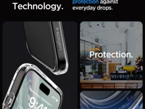 SPIGEN Ultra Hybrid for IPHONE 15 PROfrost clear