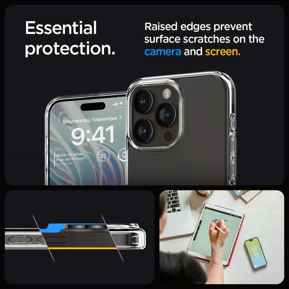 SPIGEN Ultra Hybrid for IPHONE 15 PROfrost clear - Image 29