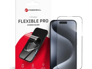 Forcell Flexible Nano Glass 5D for iPhone 15 Pro black