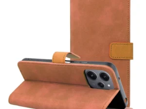 TENDER Book Case for XIAOMI Redmi 12 4G / 12 5G brown
