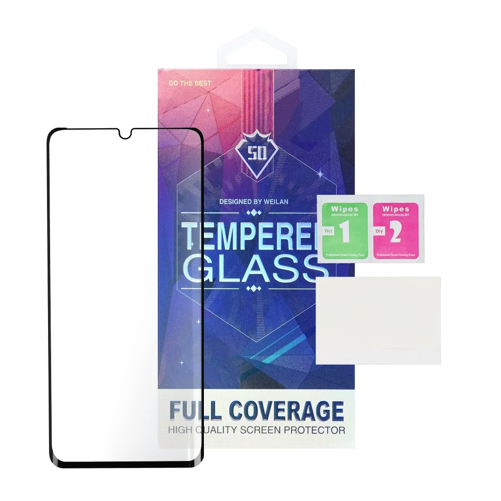 5D Full Glue Tempered Glass - for Xiaomi 12 / 12X / 12S black - Image 4