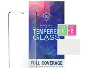 5D Full Glue Tempered Glass - for Xiaomi 12 Pro 5G / 12S Pro 5G black