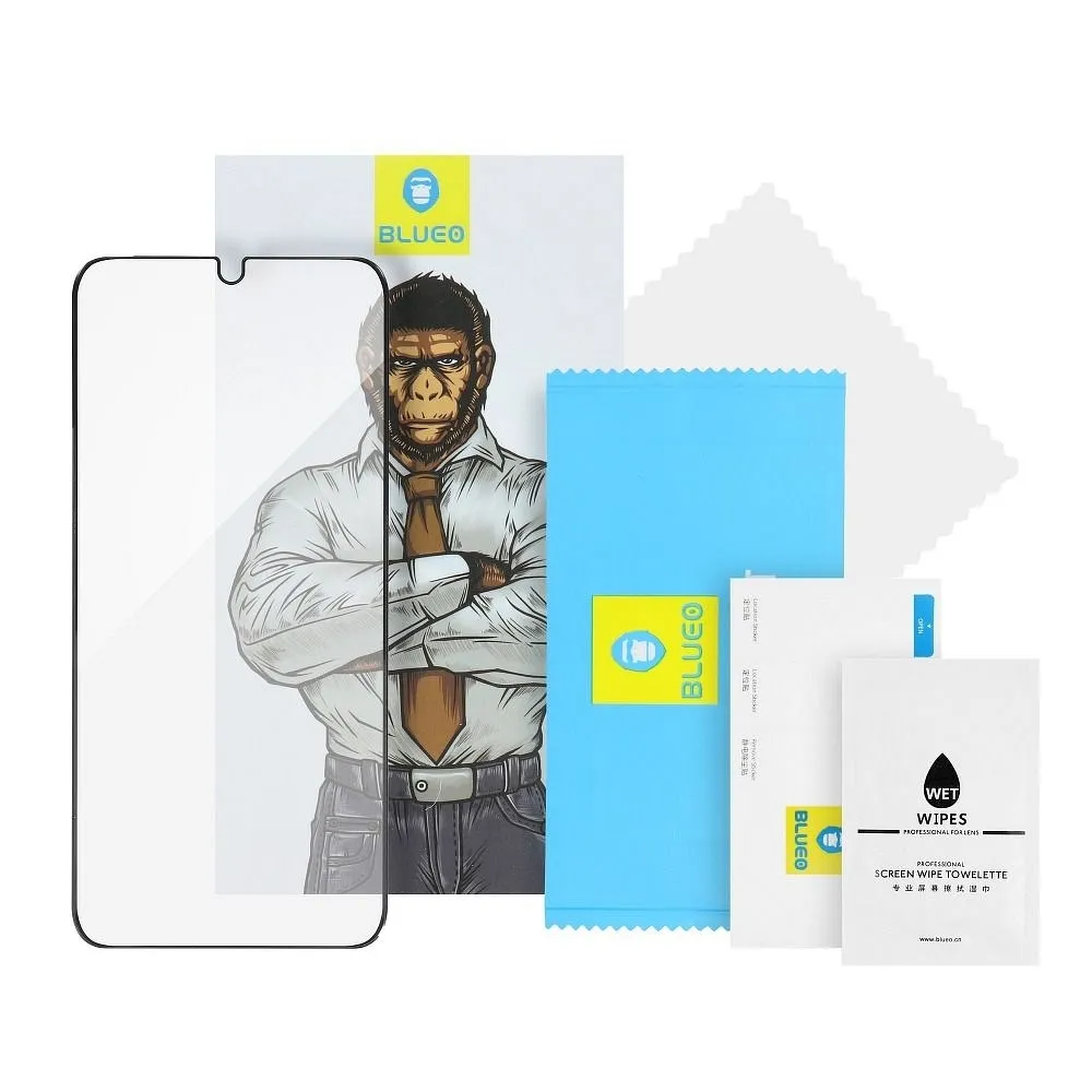 5D Mr. Monkey Glass - Apple iPhone 14 Pro Max black (Strong HD) - Image 4