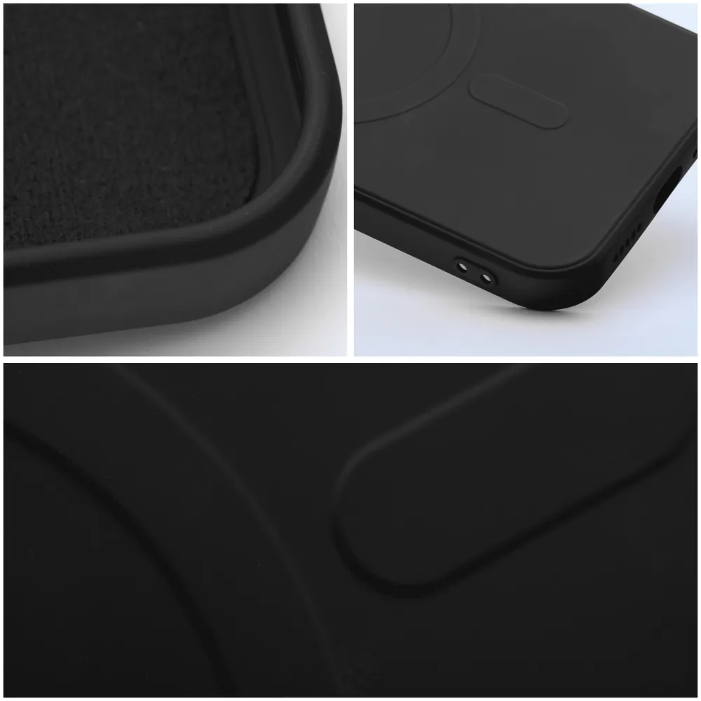 SILICONE MAG COVER case compatible with MagSafe for IPHONE 13 Pro Max black - Image 10