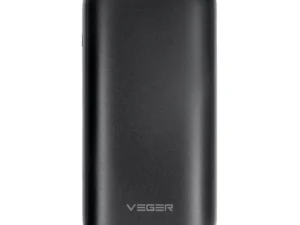Veger S10 (W1135) PD QC3.0 3A 20W 10000 mAh fekete külső akkumulátor