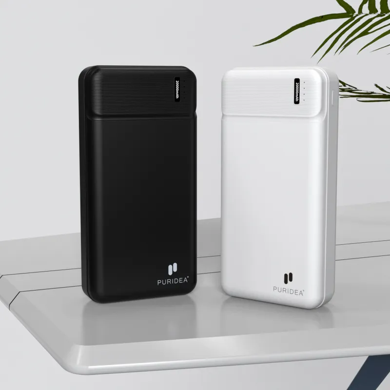 PURIDEA powerbank 200 000 mAh PD QC3.0 3A 20W Q7 white - Image 4
